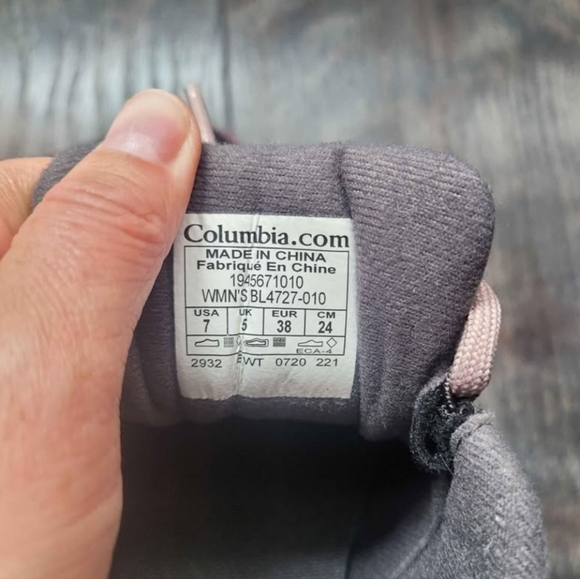 Columbia flow asphalt hiking shoes - Picture 4 of 4
